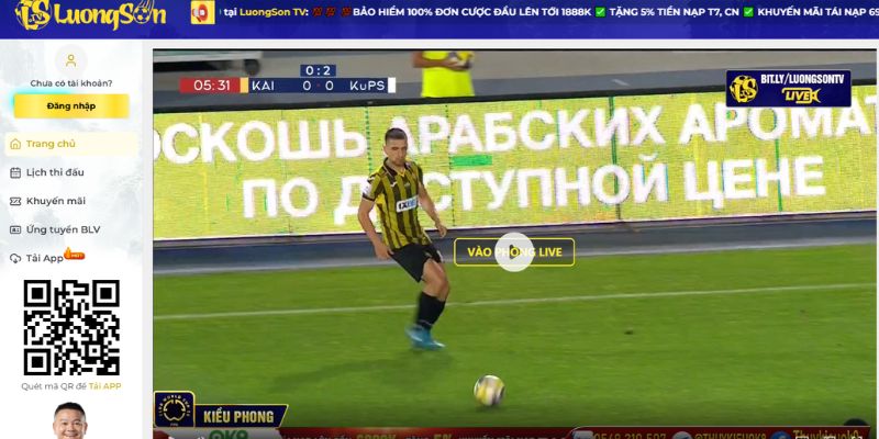 Giới Thiệu Lương Sơn TV : Nền Tảng Trực Tiếp Bóng Đá Hàng Đầu Việt Nam 4 Giới thiệu Lương Sơn TV